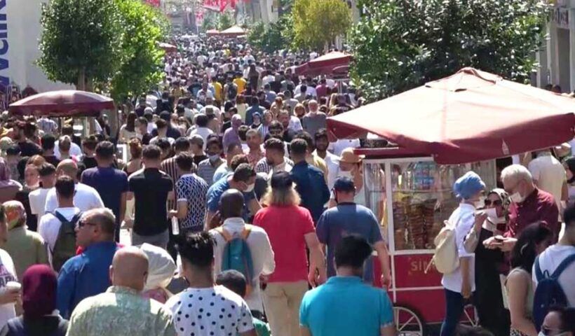 Istanbul, İstiklal Avenue amidst pandemic