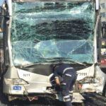 Istanbul, metrobus accident