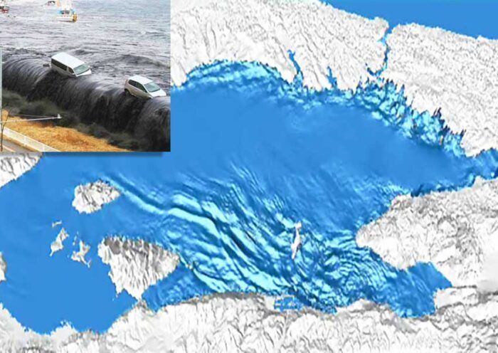 Istanbul, tsunami risk in the Sea of Marmara