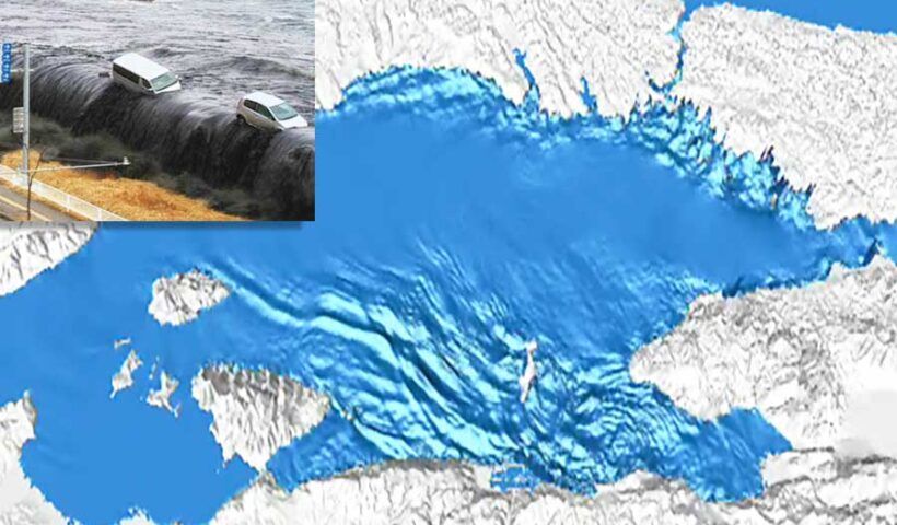 Istanbul, tsunami risk in the Sea of Marmara