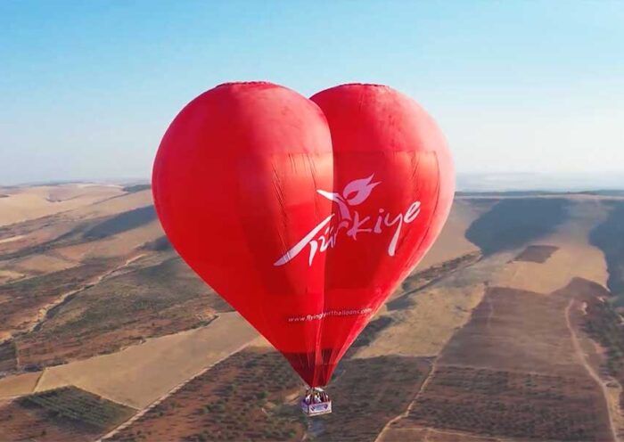 Turkey, balloon flights over Göbeklitepe