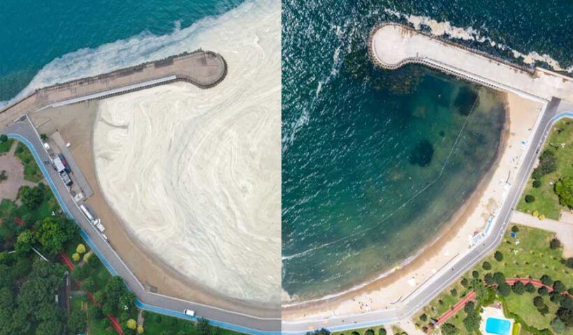 Turkey, cleaning of sea snot