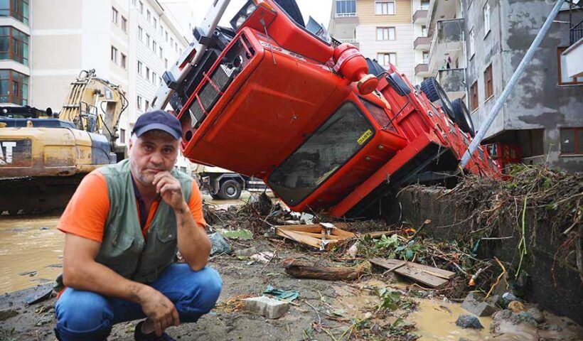 Turkey, floods in Rize and Artvin
