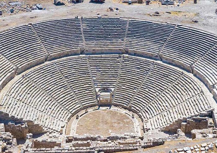 Turkey, Roman theatre in Laodicea