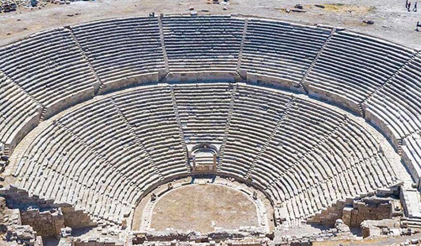 Turkey, Roman theatre in Laodicea