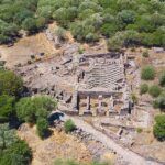 Turkey, ruins of the Roman city of Aigai (Aeolis)