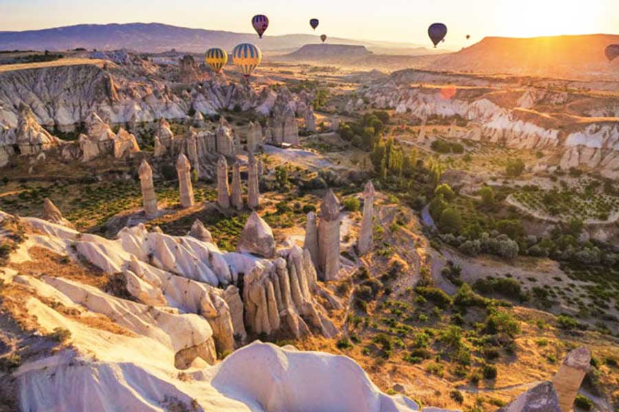 Turkey, tourism in Cappadocia