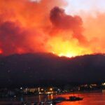 Turkey, wildfires in Marmaris