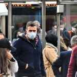 Turquía, mascarillas por la pandemia de coronavirus