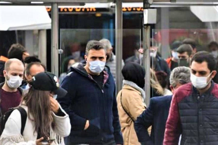 Turquía, mascarillas por la pandemia de coronavirus