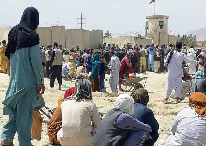 Afghanistan, Afghans trapped at Kabul Airport