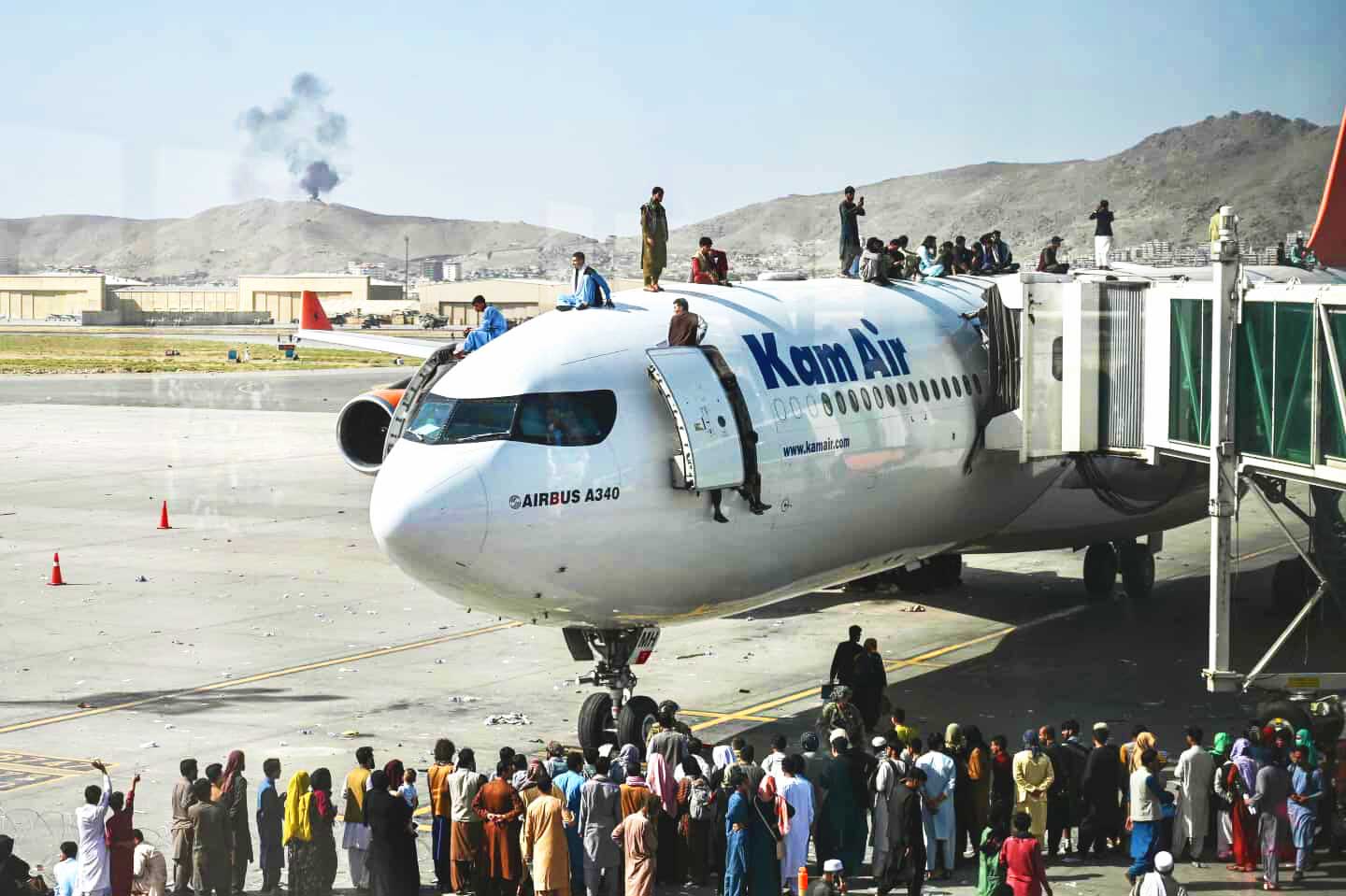 Afghanistan, chaos at Kabul's airport