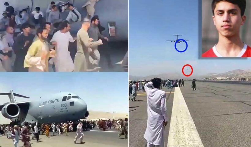 Afghanistan, football player died after falling from a plane