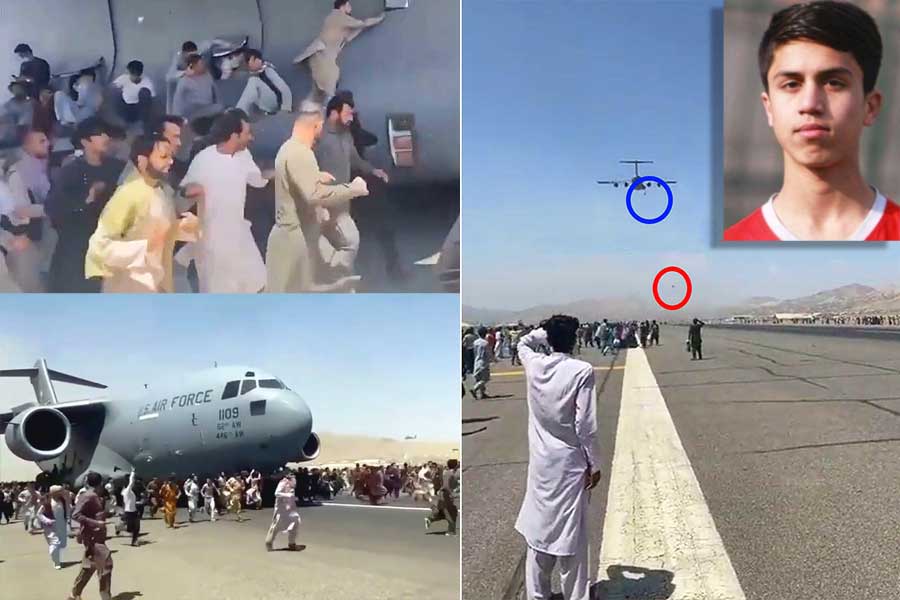 Afghanistan, football player died after falling from a plane