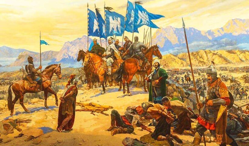 Battle of Manzikert, Seljuk Turks against Byzantines