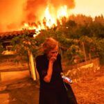 Greece, evacuation amidst wildfires