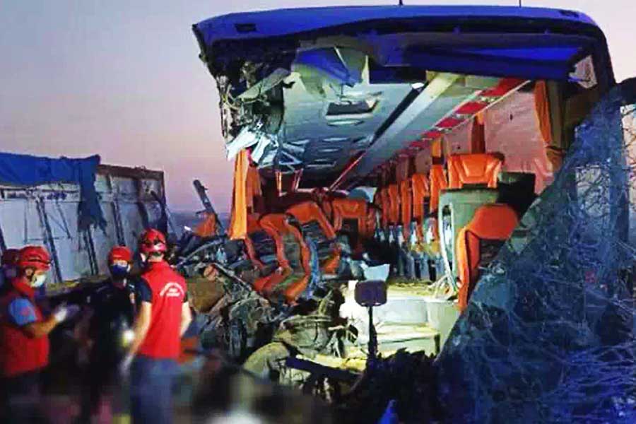 Turkey, bus accident in Soma