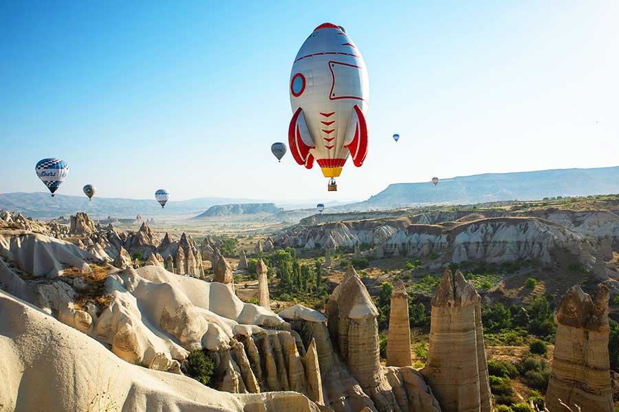 Turkey, Cappadocia international balloon festival