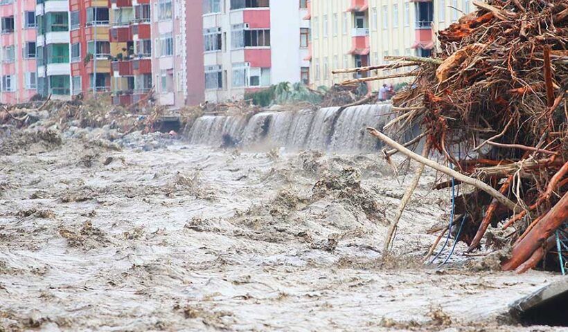 Turkey, floodings in Kastamonu (Black Sea)