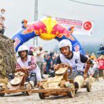 Turkey, wooden cars race