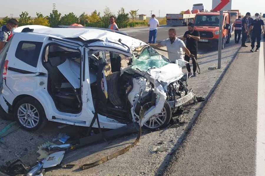 Turquía, accidente de tráfico en Konya