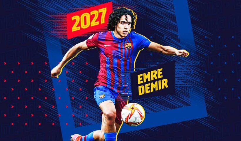 FC Barcelona signs Emre Demir
