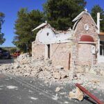 Greece, images of the Crete earthquake