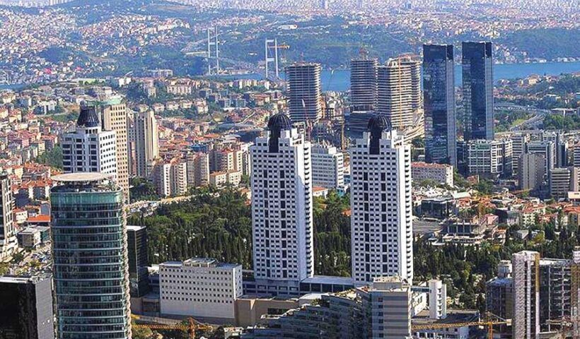 Istanbul, skyscrapers