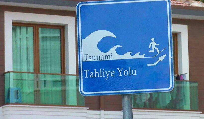 Istanbul, tsunami warning signs