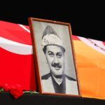 Turkey, funeral for Turkish actor Ferhan Şensoy
