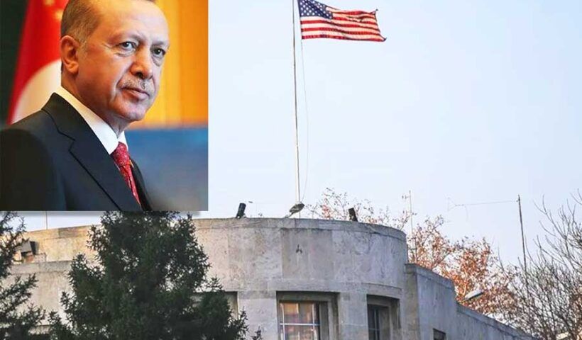 Erdoğan, USA embassy