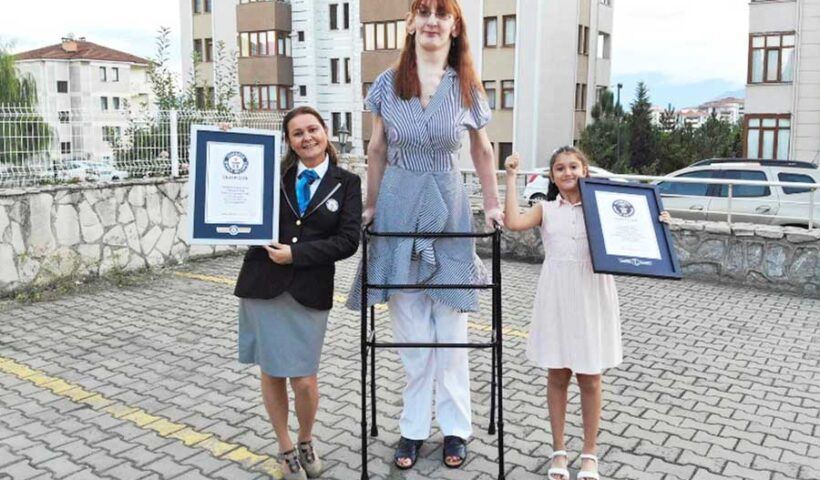 Turkey, Guinness World Record as the tallest woman in the world