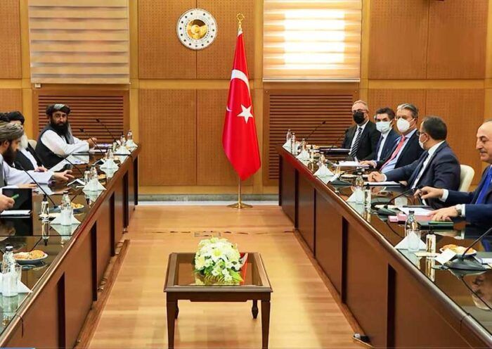Turkey, meeting in Ankara with the Taliban
