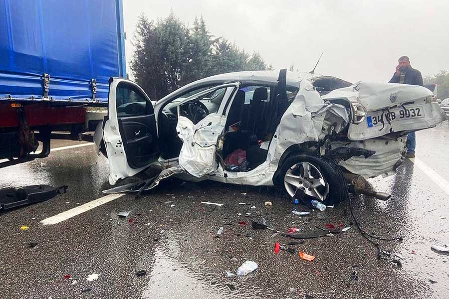 Turkey, multiple accident in a highway