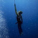 Turkish freediving diver Şahika Ercümen