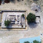 Turquía, arqueología, altar milenario cerca de Troya