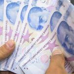 dinero y billetes, lira turca