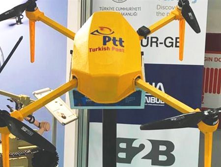 drones de correos para envío postal