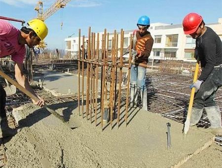 empleo, trabajadores de la construcción