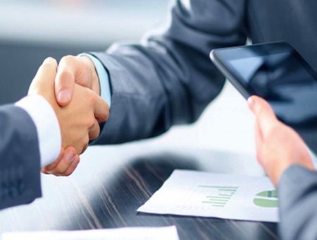 empresas, contrato, acuerdo
