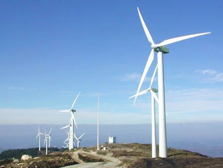 energía eólica, molinos
