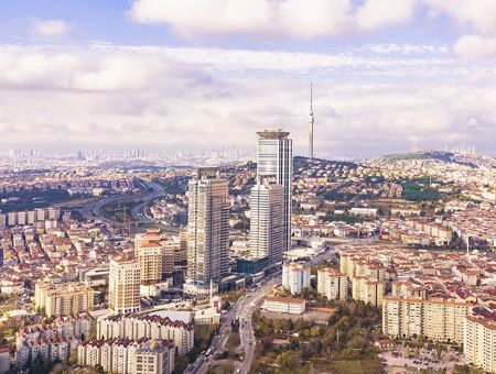 Estambul, edificios en Asia
