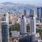 Estambul, Levent, rascacielos y edificios