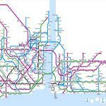 Estambul, mapa de las líneas de metro