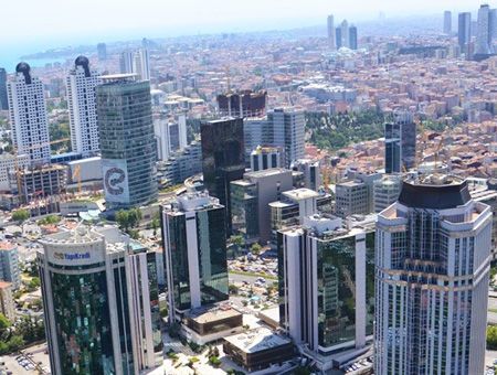 Estambul, rascacielos y edificios
