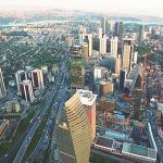 Estambul, rascacielos en Levent