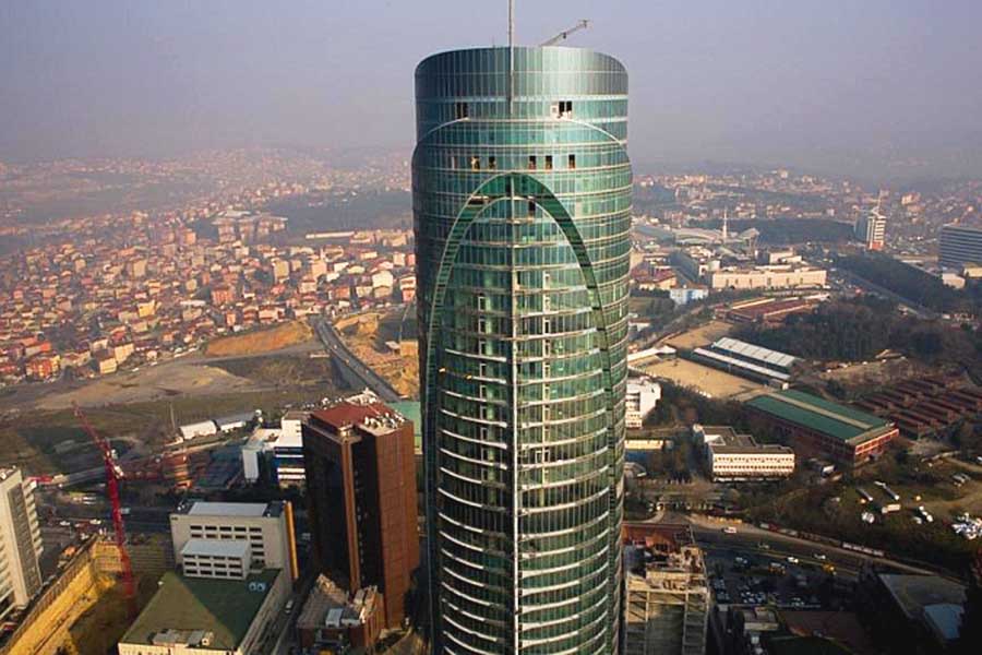 Estambul, rascacielos en Maslak