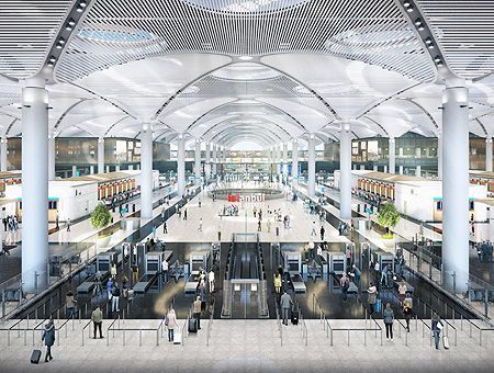 Estambul, terminal del Istanbul Airport