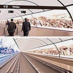 Estambul, túnel peatonal bajo el Bósforo