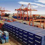 exportación en puerto, comercio